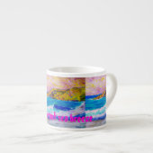 香りのよい海風アート エスプレッソカップ (正面右)