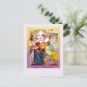 香りの花アニバーサリーカード ポストカード (スタンド正面)