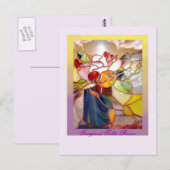 香りの花アニバーサリーカード ポストカード (正面/裏面)