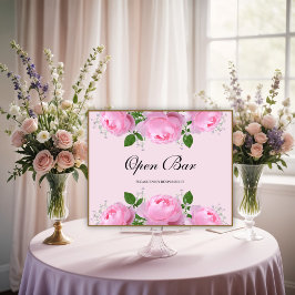 香りピンクローゼオープンバー ポスター