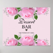 香りピンクローゼデザートバー ポスター (正面)