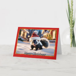 香り漂うホリデースカンククリスマスカード カード