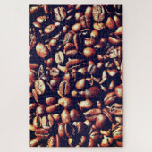 香り高いコーヒー豆 – コーヒータイム ジグソーパズル (縦)