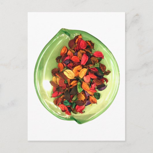 香カラフルり漂うディスプレイ ポストカード (正面)