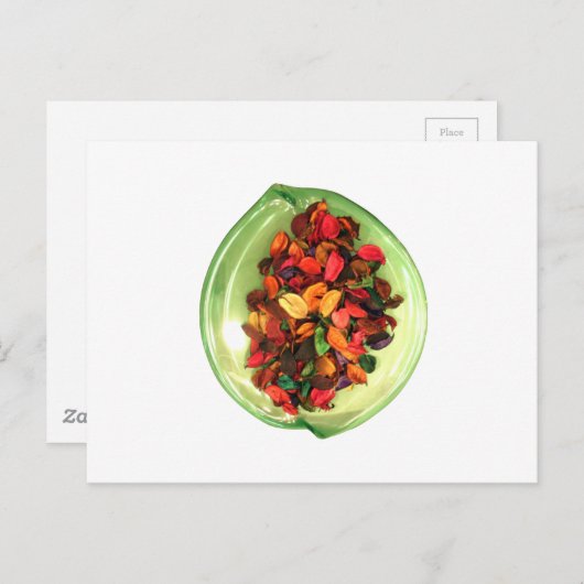 香カラフルり漂うディスプレイ ポストカード (正面/裏面)