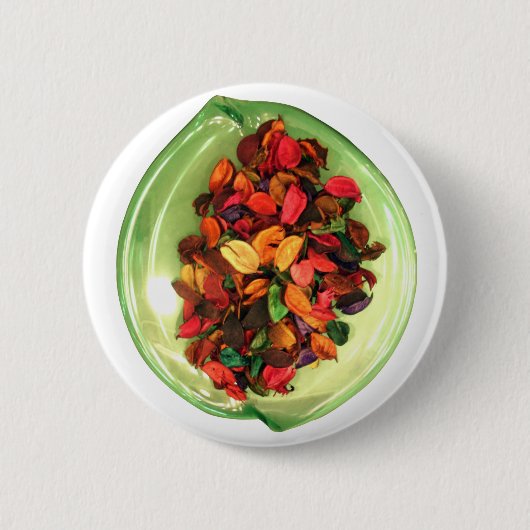 香カラフルり漂うディスプレイ 缶バッジ (正面)