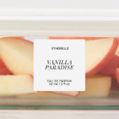 香モダンラベルエレガント製品シール ラベル (貼付)