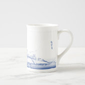 香取の茶碗 ボーンチャイナマグカップ (右)