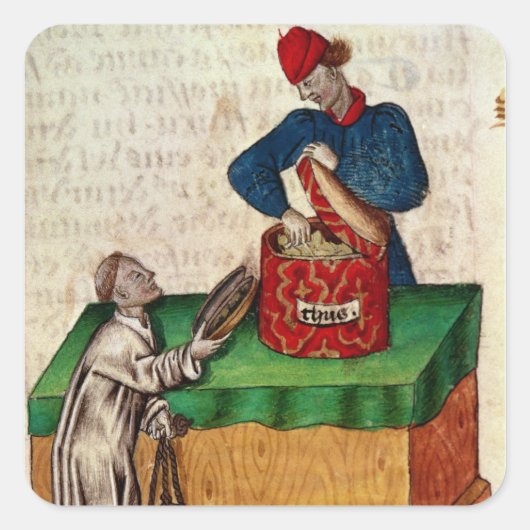 香売り スクエアシール (正面)