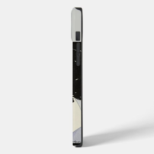 香料付きレディボトルアールデコ美しいモノグラム Case-Mate iPhoneケース (裏面 / 左)