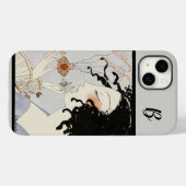 香料付きレディボトルアールデコ美しいモノグラム Case-Mate iPhoneケース (裏面 (横))