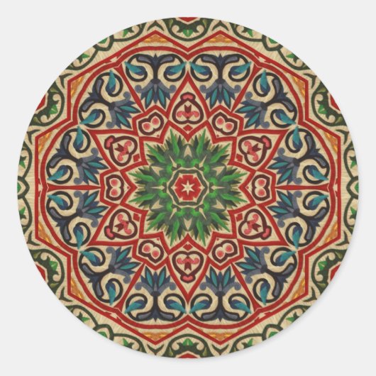 香早目屋 ラウンドシール (正面)