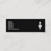 香水きらきら光るボトル スキニー名刺 (正面)