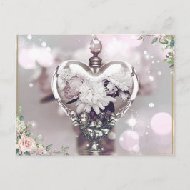 香水と牡丹のポストカード ポストカード