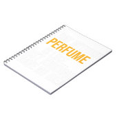 香水のない日は…おもしろい ノートブック (左側)