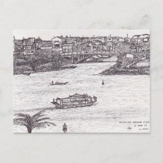 香水の川に沿って ポストカード