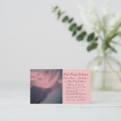 香水の店の名刺のテンプレートの文房具 名刺 (スタンド正面)