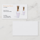 香水の店 名刺 (正面/裏面)