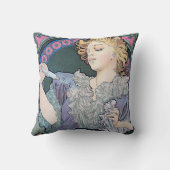 香水アルフォンスミュシャ クッション (裏面)