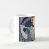 香水アルフォンスミュシャ コーヒーマグカップ (正面左)