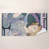 香水アルフォンスミュシャ バスタオル (バスタオル)