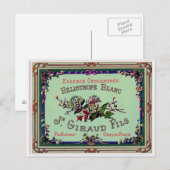 香水フランスの広告 ポストカード (正面/裏面)