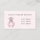 香水ブティック 名刺 (正面)