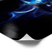 香水ボトルとダイヤモンド私の価値 ポスター (コーナー)