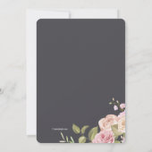 香水ボトルシャワー 招待状 (裏面)