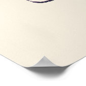 香水ボトルファッション水カラーイラストレーション ポスター (角)