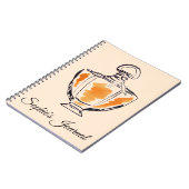 香水ボトルファッション雑誌 ノートブック (左側)