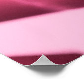 香水ボトル、ピンクの背景、ホツイ ポスター (角)