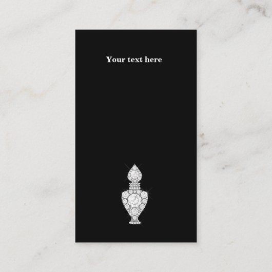 香水ボトル 名刺 (裏面)