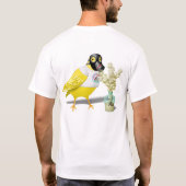 香水対呼吸 Tシャツ (裏面)