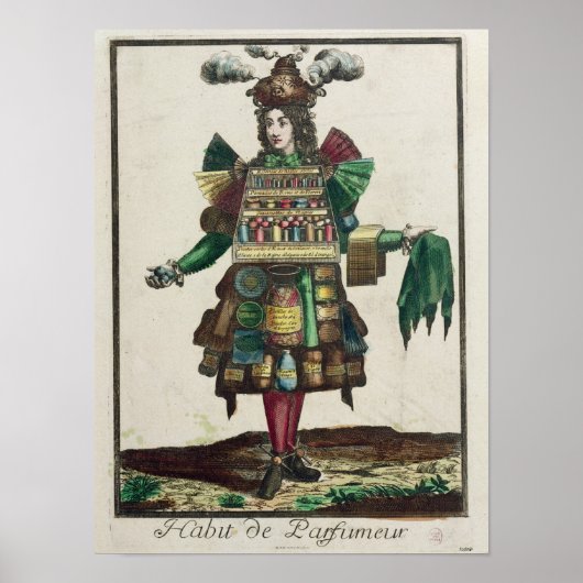 香水師の衣装 ポスター (正面)