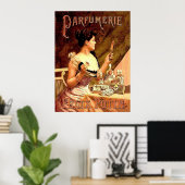 香水店ヴィンテージ広告 ポスター (ホームオフィス)