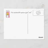 香水楽しむはがき ポストカード (裏面)