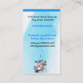 香水販売 名刺 (裏面)