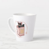 香水 カフェラテマグ (左アングル)
