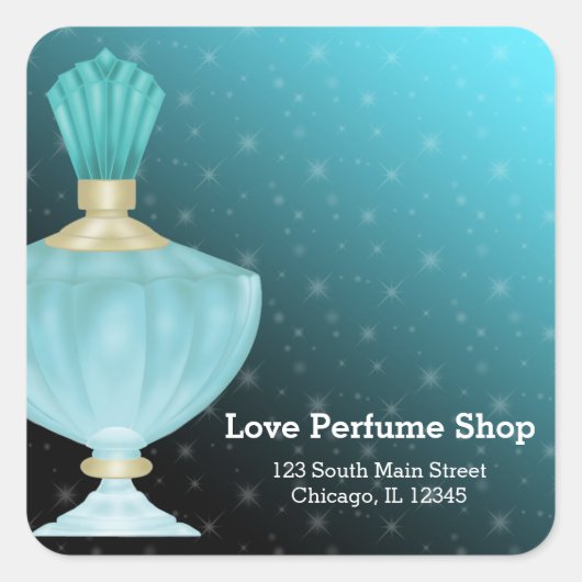 香水 スクエアシール (正面)