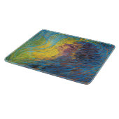 香水(女性ポートレート) (by Luigi Russolo) カッティングボード (角)