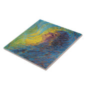 香水(女性ポートレート) (by Luigi Russolo) タイル (側面)