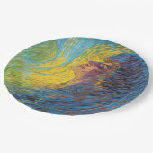 香水(女性ポートレート) (by Luigi Russolo) ペーパープレート (アングル)