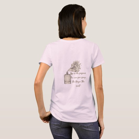 香水 Tシャツ (裏面フル)