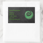 香流事業 長方形シール (バッグ)