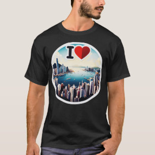 香港が大好き8 Tシャツ