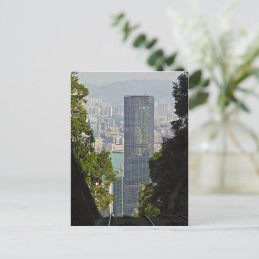 香港と九龍 ポストカード (スタンド正面)