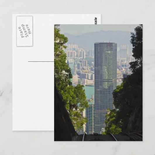 香港と九龍 ポストカード (正面/裏面)