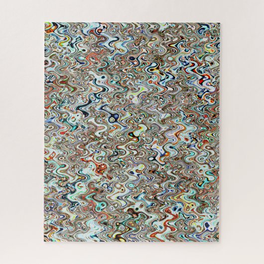 香港のボートの抽象芸術3の2017% pipe% SVPのイメージ ジグソーパズル (縦)