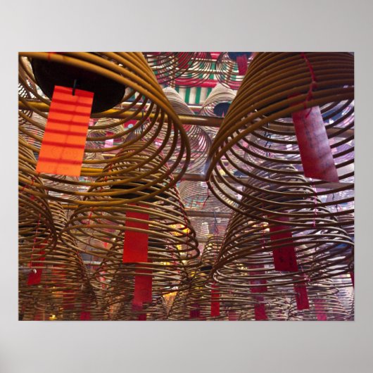 香港のマンモ仏教寺院 ポスター (正面)